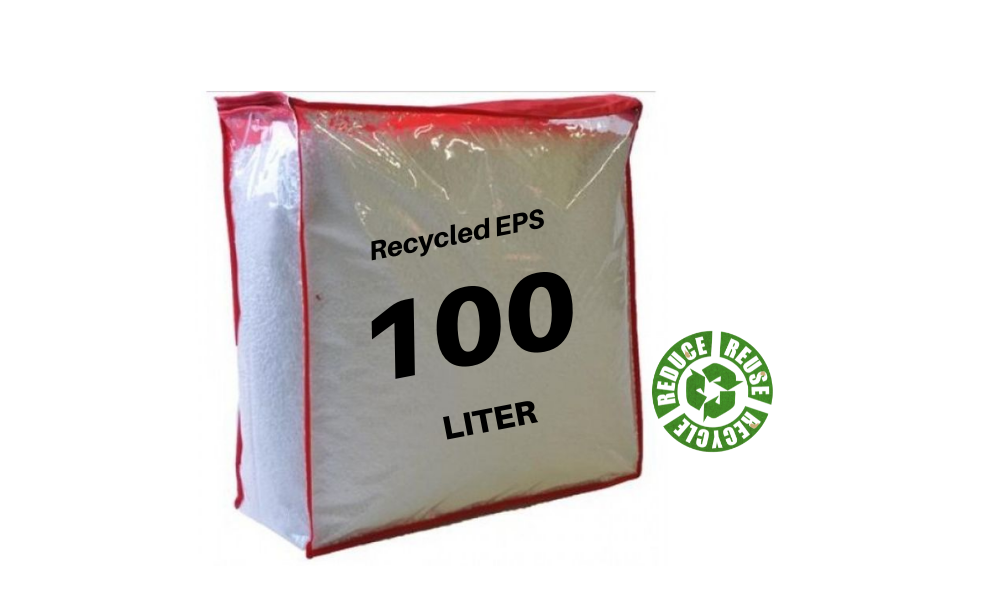 Vulling recycled EPS 100 liter